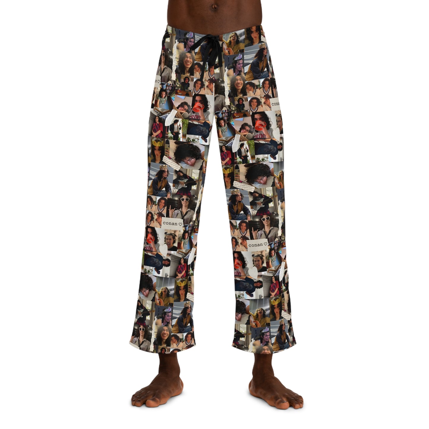 Conan Grey Being Cute Photo Collage Men's Pajama Pants