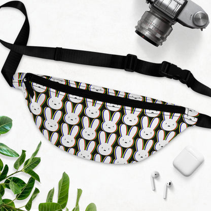 Bad Bunny Logo Pattern Fanny Pack