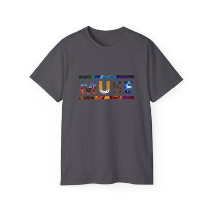 Muse Album Art Letters Unisex Ultra Cotton Tee