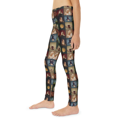 Billie Eish Happier Than Ever Mosaic Youth Full-Length Leggings