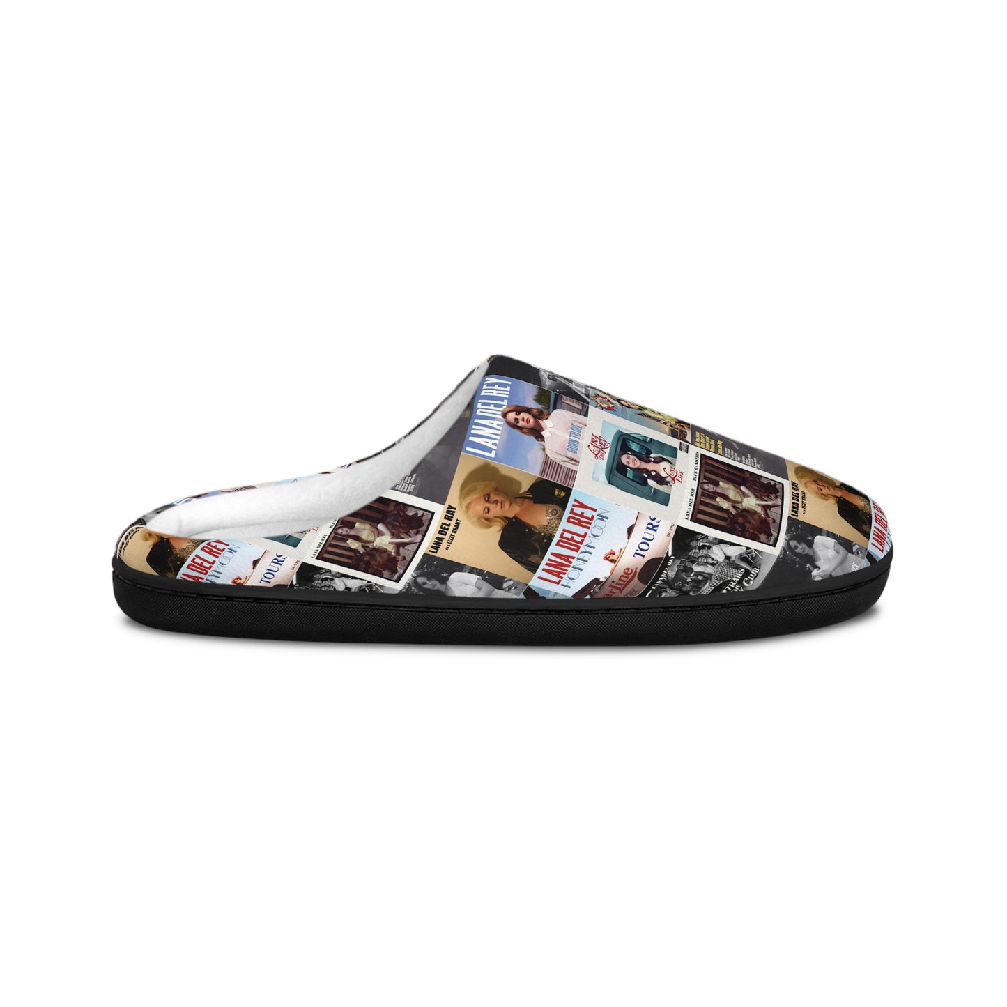 Lana Del Rey Album Cover Collage Men's Indoor Slippers