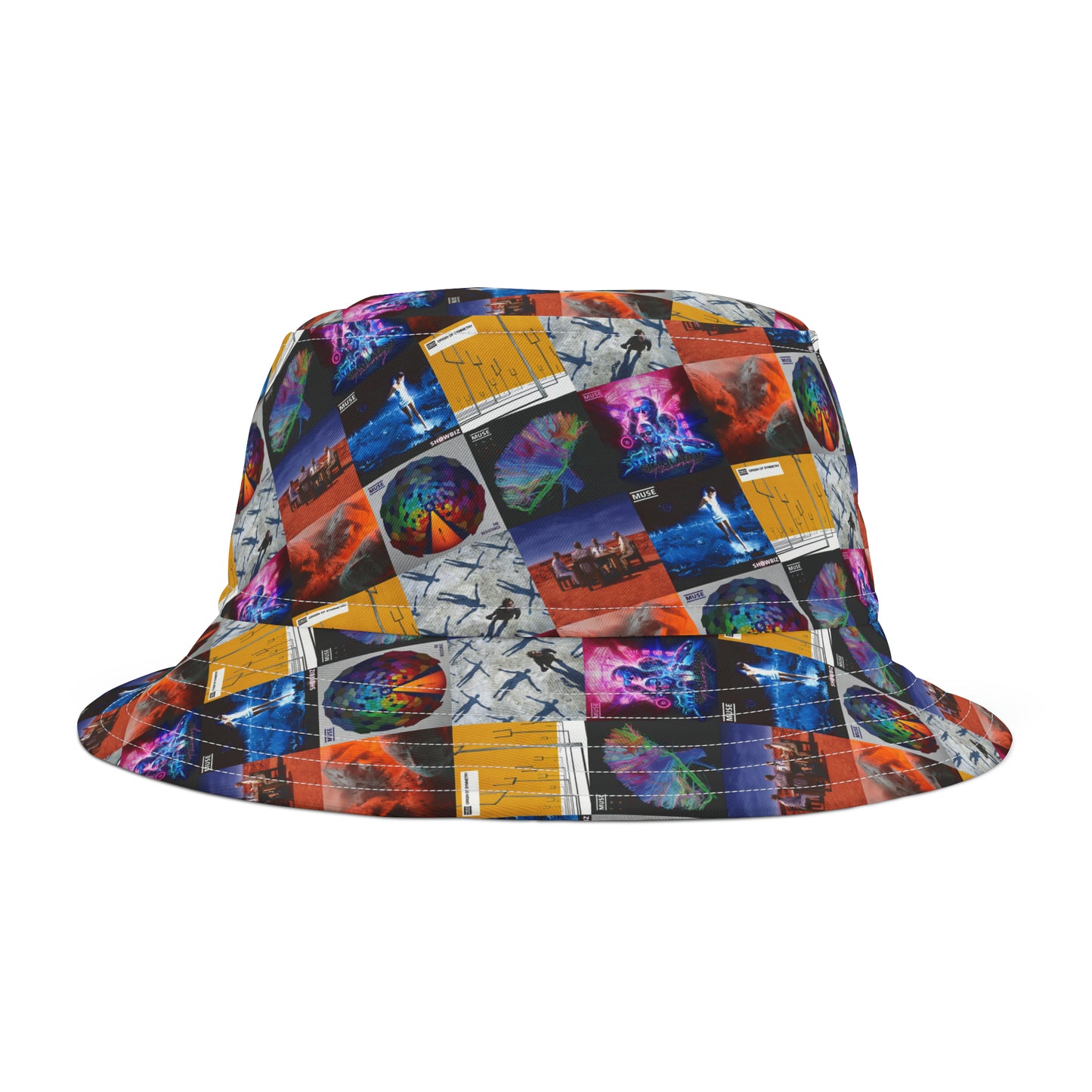 Muse Album Cover Collage Bucket Hat