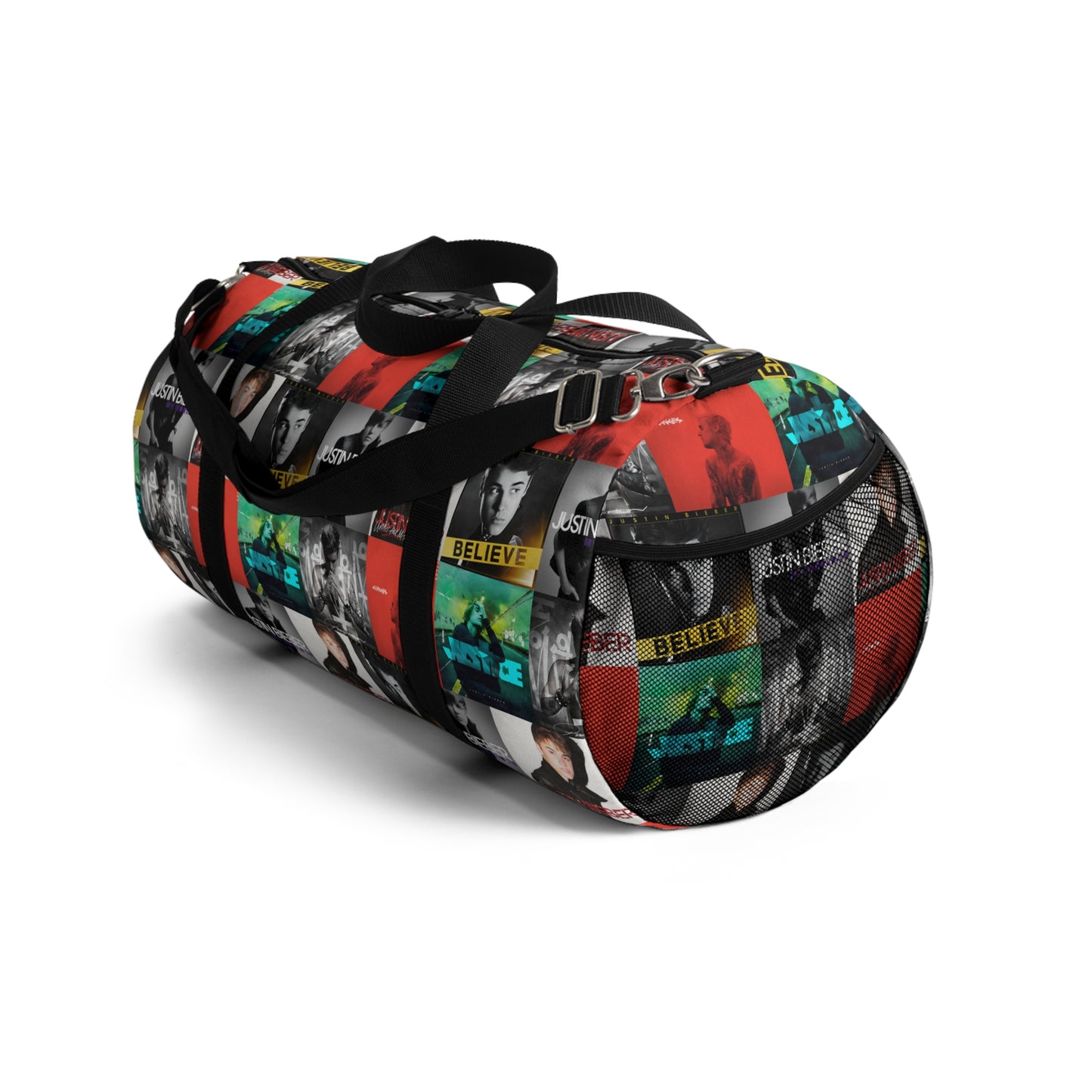 Justin Bieber Album Cover Collage Duffel Bag