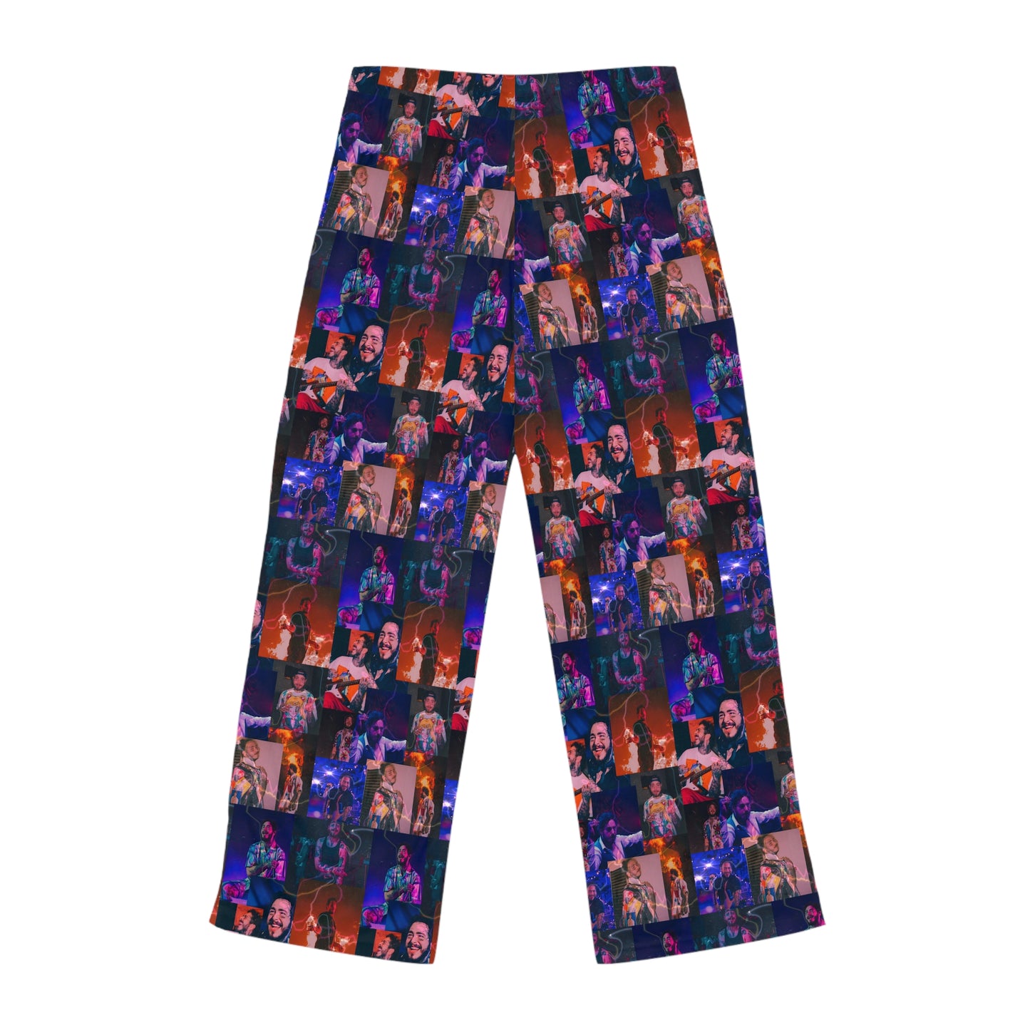 Post Malone Lightning Photo Collage Women's Pajama Pants