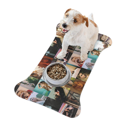 Sabrina Carpenter Album Cover Collage Pet Feeding Mats