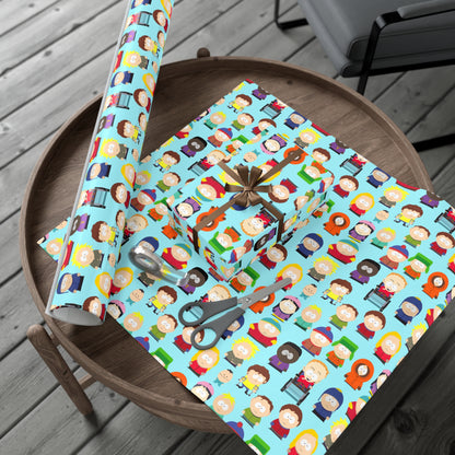 South Park School Kids Ensemble Gift Wrap Paper