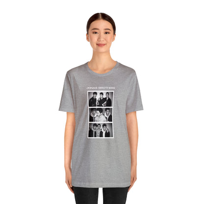 Jonas Brothers Photo Booth Unisex Jersey Short Sleeve Tee Shirt