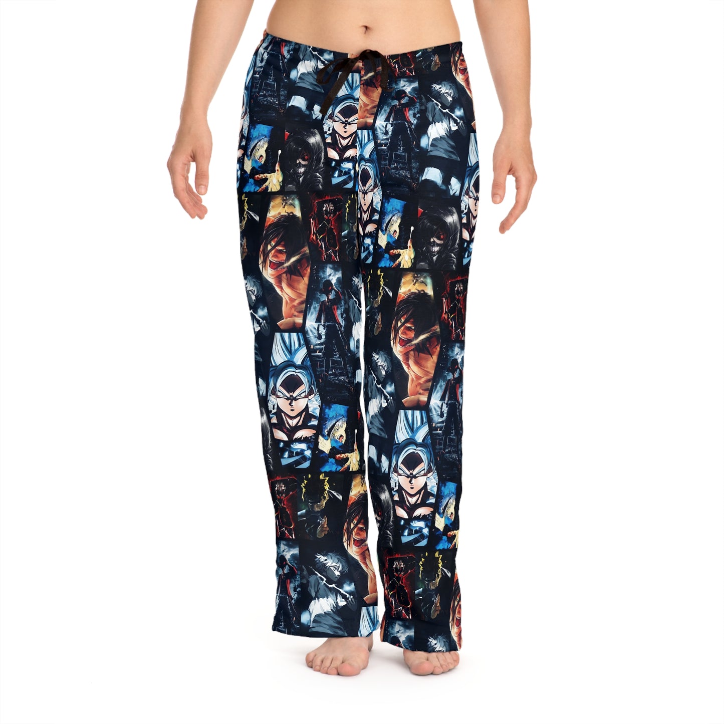 Anime Hero Montage Women's Pajama Pants