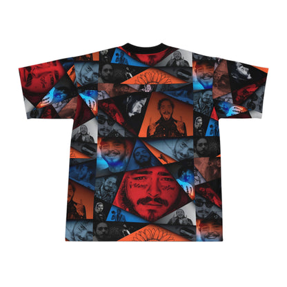 Post Malone Crystal Portaits Collage Unisex Football Jersey