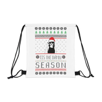 Taylor Swift 'Tis The Damn Season Outdoor Drawstring Bag