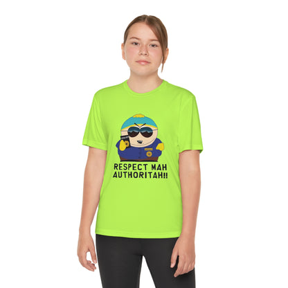 South Park Cartman Respect Mah Autheritah! Youth Competitor Tee