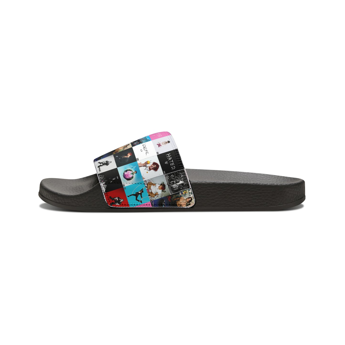 YUNGBLUD Album Cover Art Collage Youth Slide Sandals