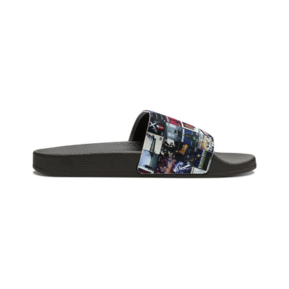 Eminem Album Art Cover Collage Men's Slide Sandals