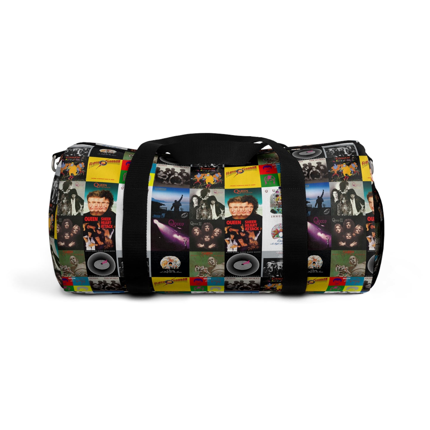 Queen Album Cover Collage Duffel Bag