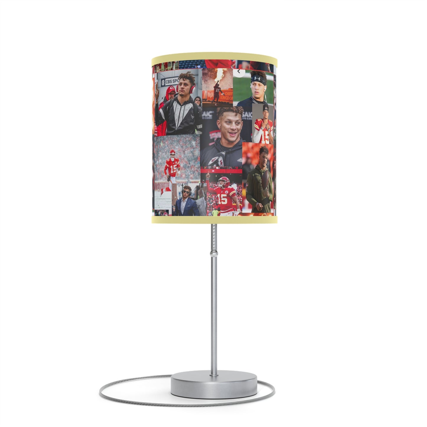 Patrick Mahomes Chiefs MVPAT Photo Collage Lamp on a Stand