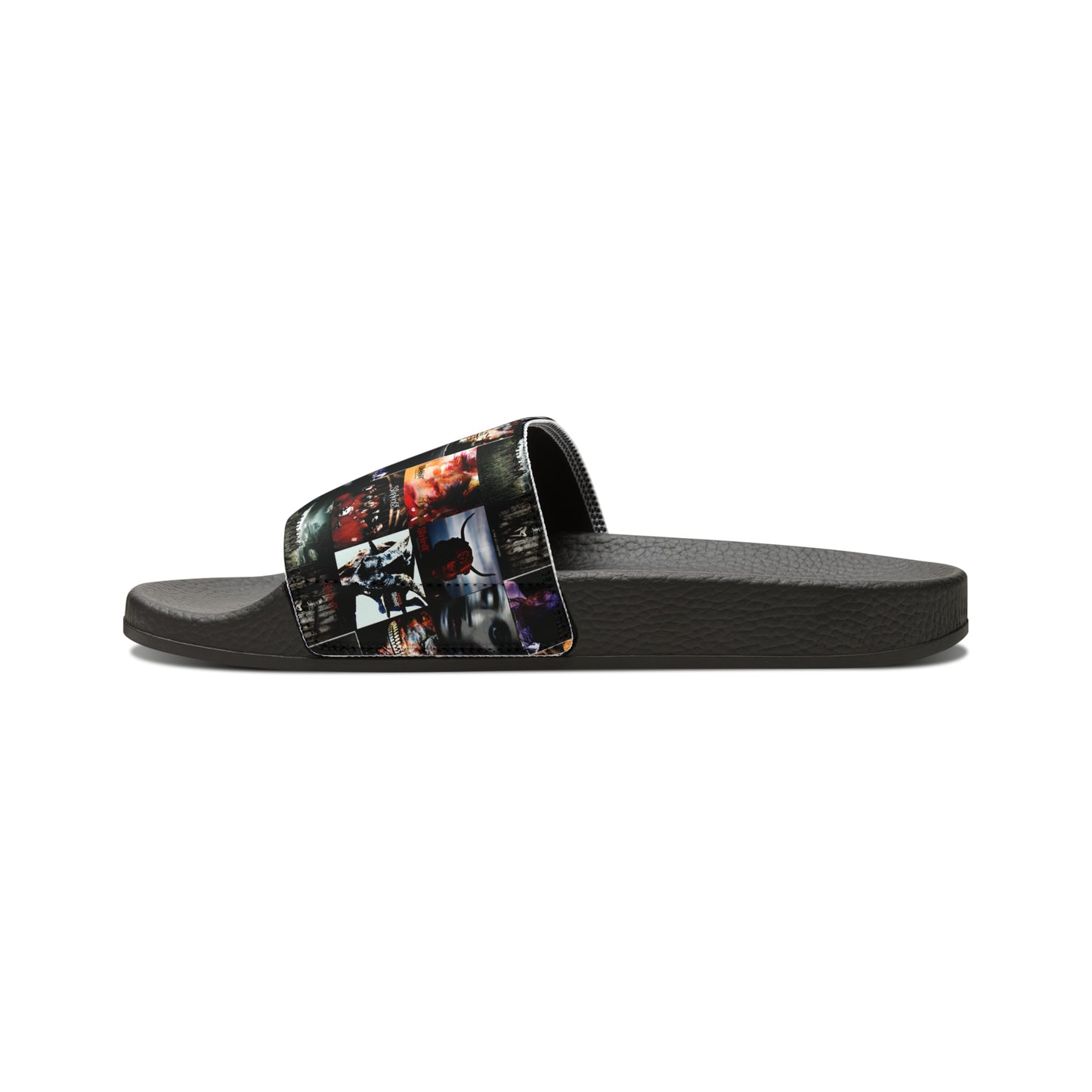 Slipknot Album Art Collage Men's Slide Sandals