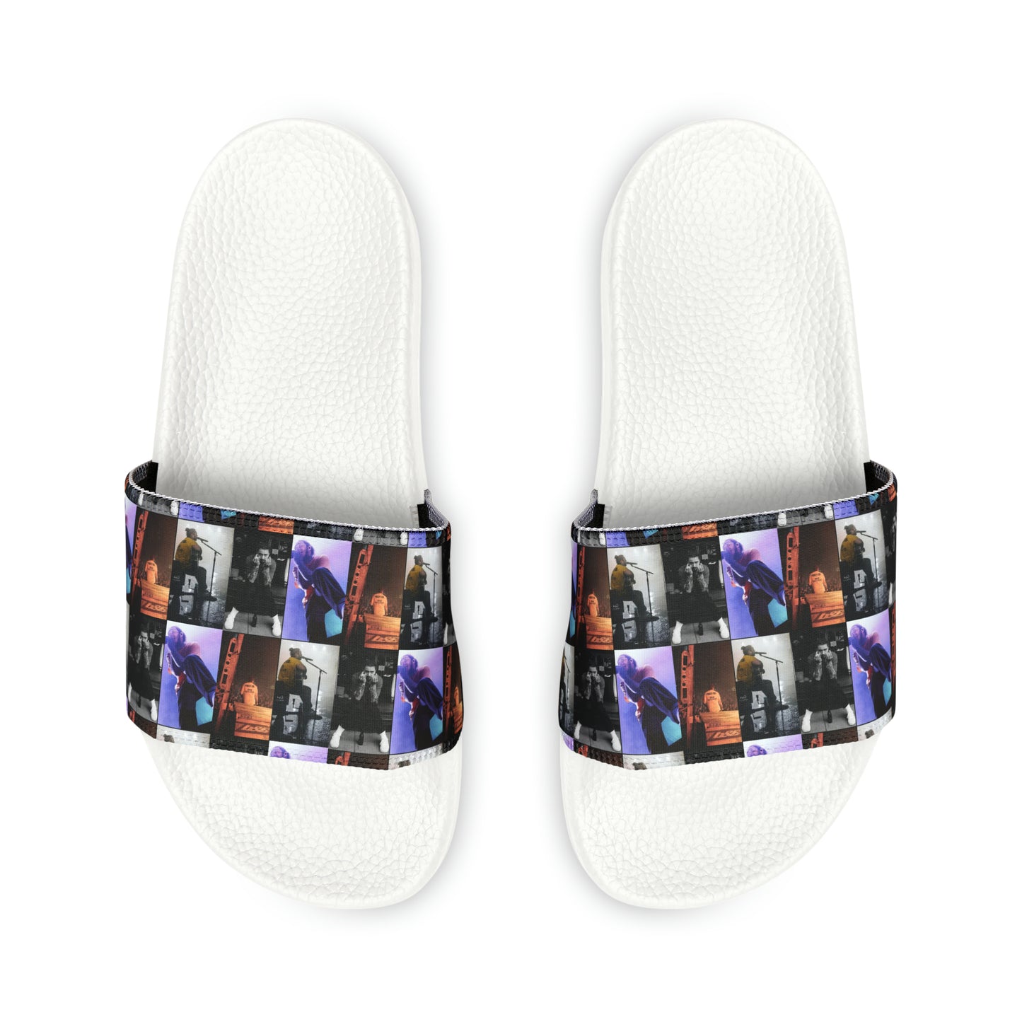 Post Malone On Tour Collage Men's Slide Sandals