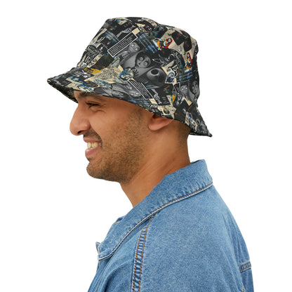 The Nightmare Before Christmas Rotten To The Core Collage Bucket Hat