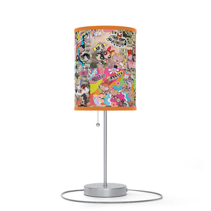 Powerpuff Girls Trio Charm Lamp on a Stand