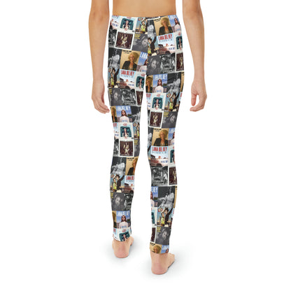 Lana Del Rey Album Cover Collage Youth Leggings