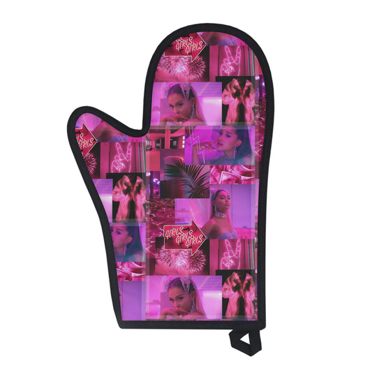 Ariana Grande 7 Rings Collage Oven Glove