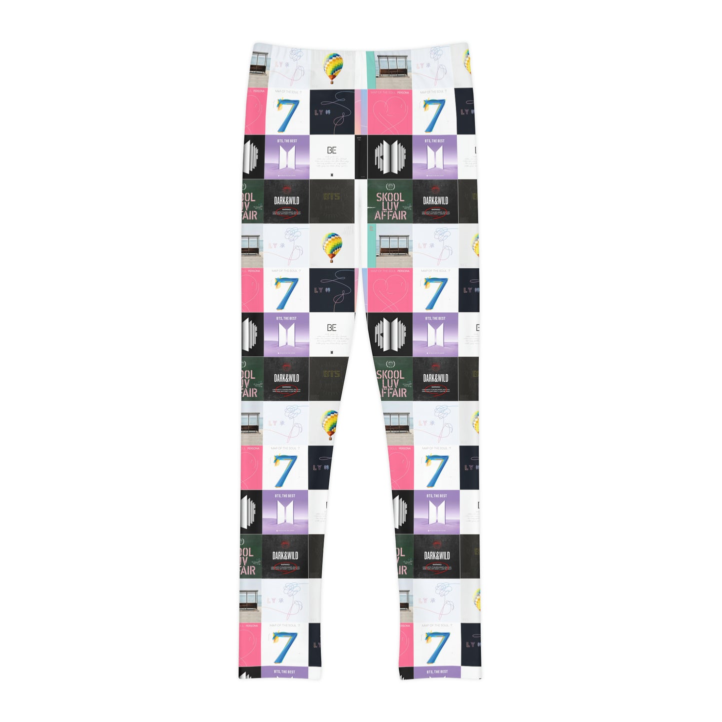 BTS Album Cover Art Collage Youth Leggings