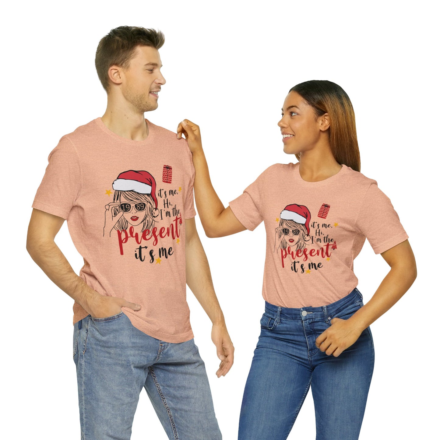 Taylor Swift I'm The Present Unisex Jersey Short Sleeve Tee Shirt