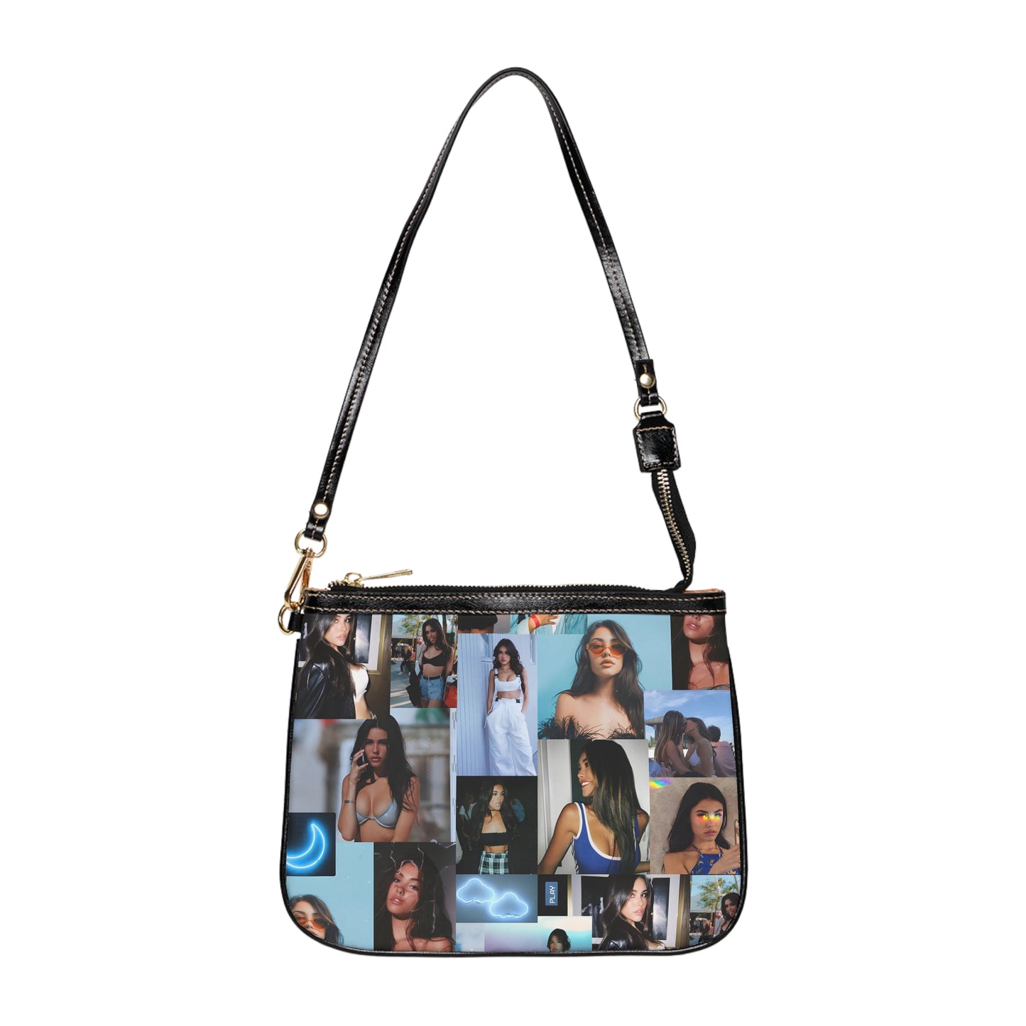 Madison Beer Mind In The Clouds Collage Small Shoulder Bag