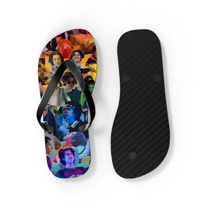 Conan Grey Rainbow Photo Collage Flip Flops