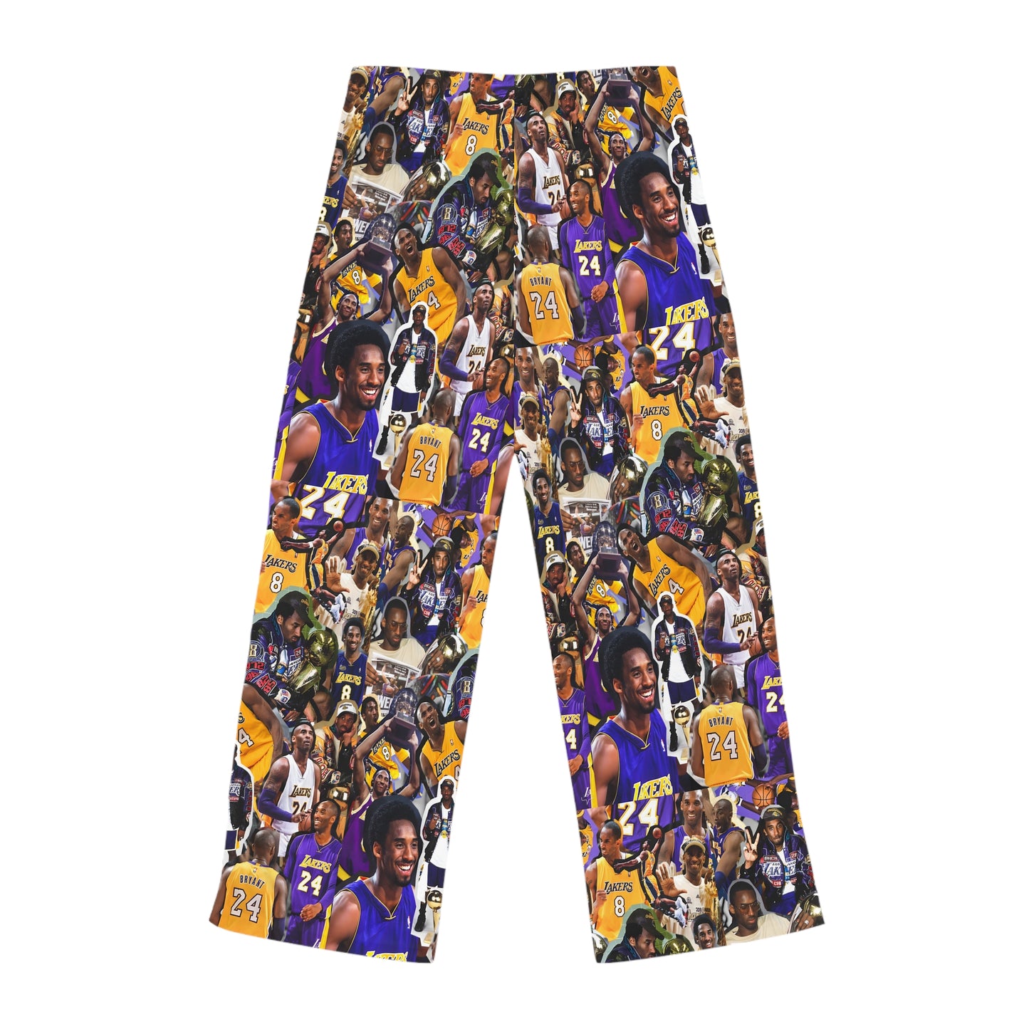 Kobe Bryant Career Moments Photo Collage Women's Pajama Pants