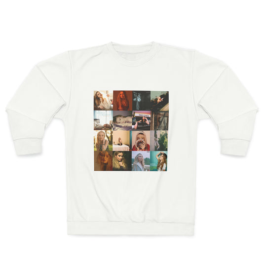 Sabrina Carpenter Album Cover Collage Unisex Sweatshirt