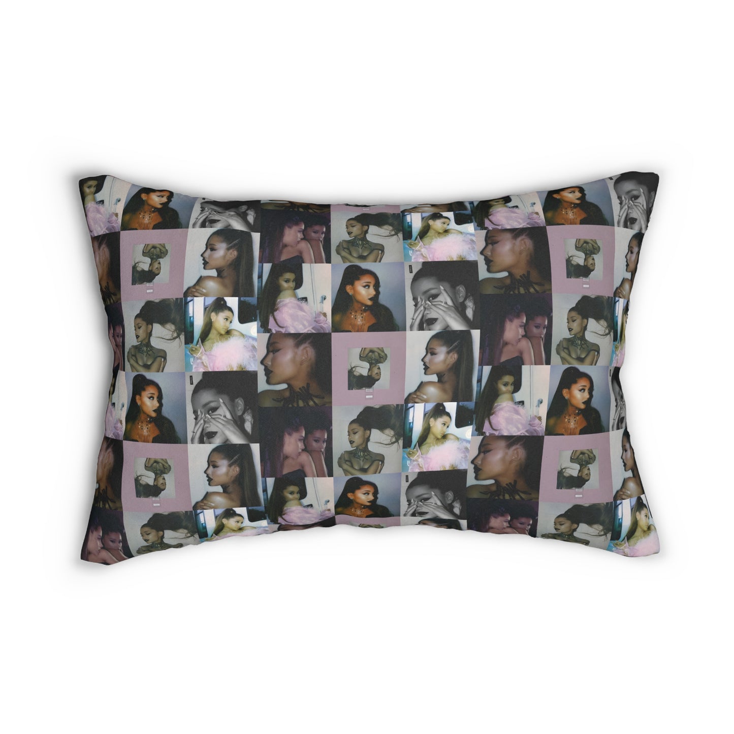 Ariana Grande Thank U Next Mosaic Spun Polyester Lumbar Pillow