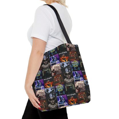 Motionless In White Album Cover Collage Tote Bag