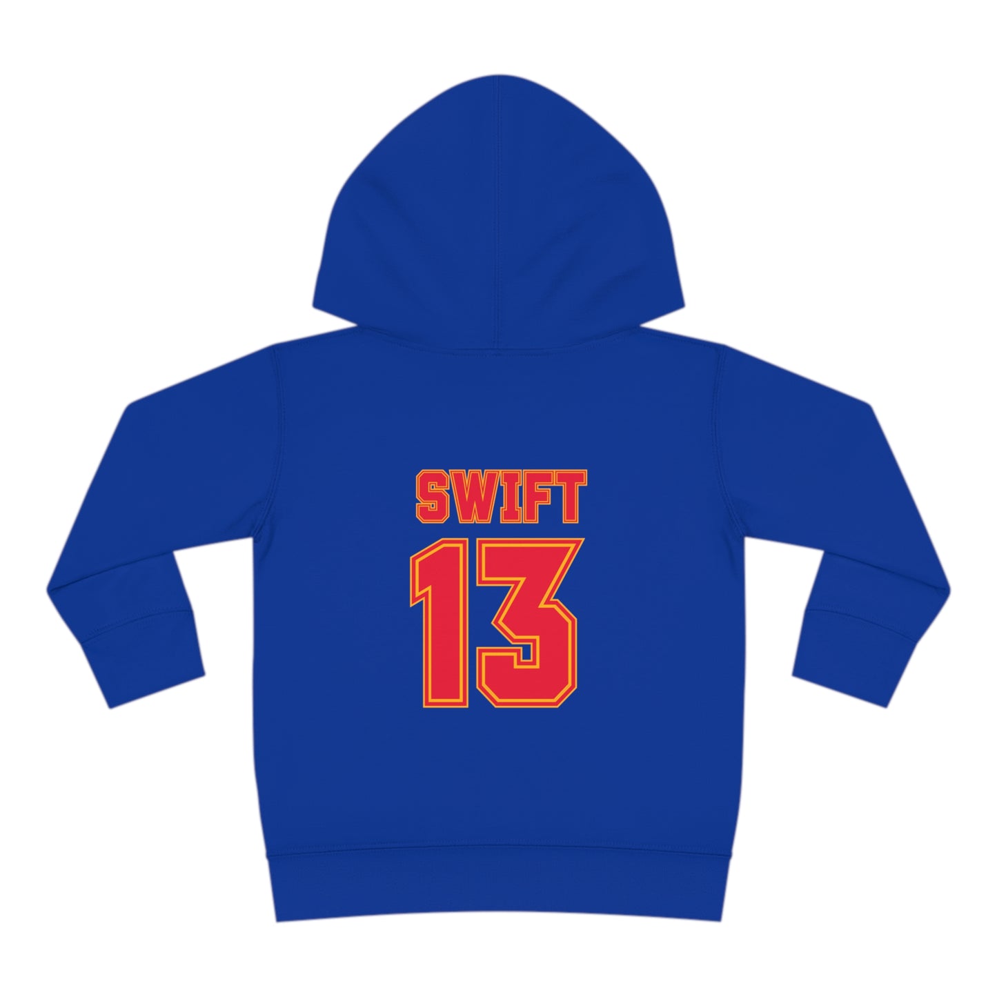 Taylor Swift In My Chiefs Era Toddler Pullover Fleece Hoodie