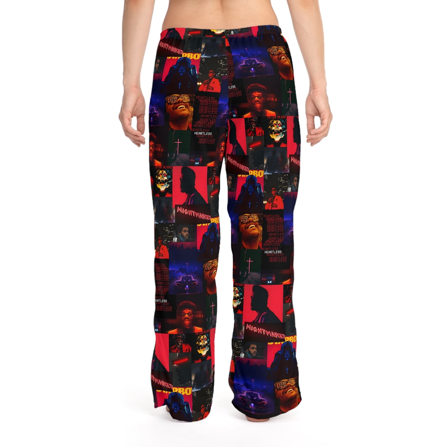 The Weeknd Heartless Nightmares Collage Women's Pajama Pants