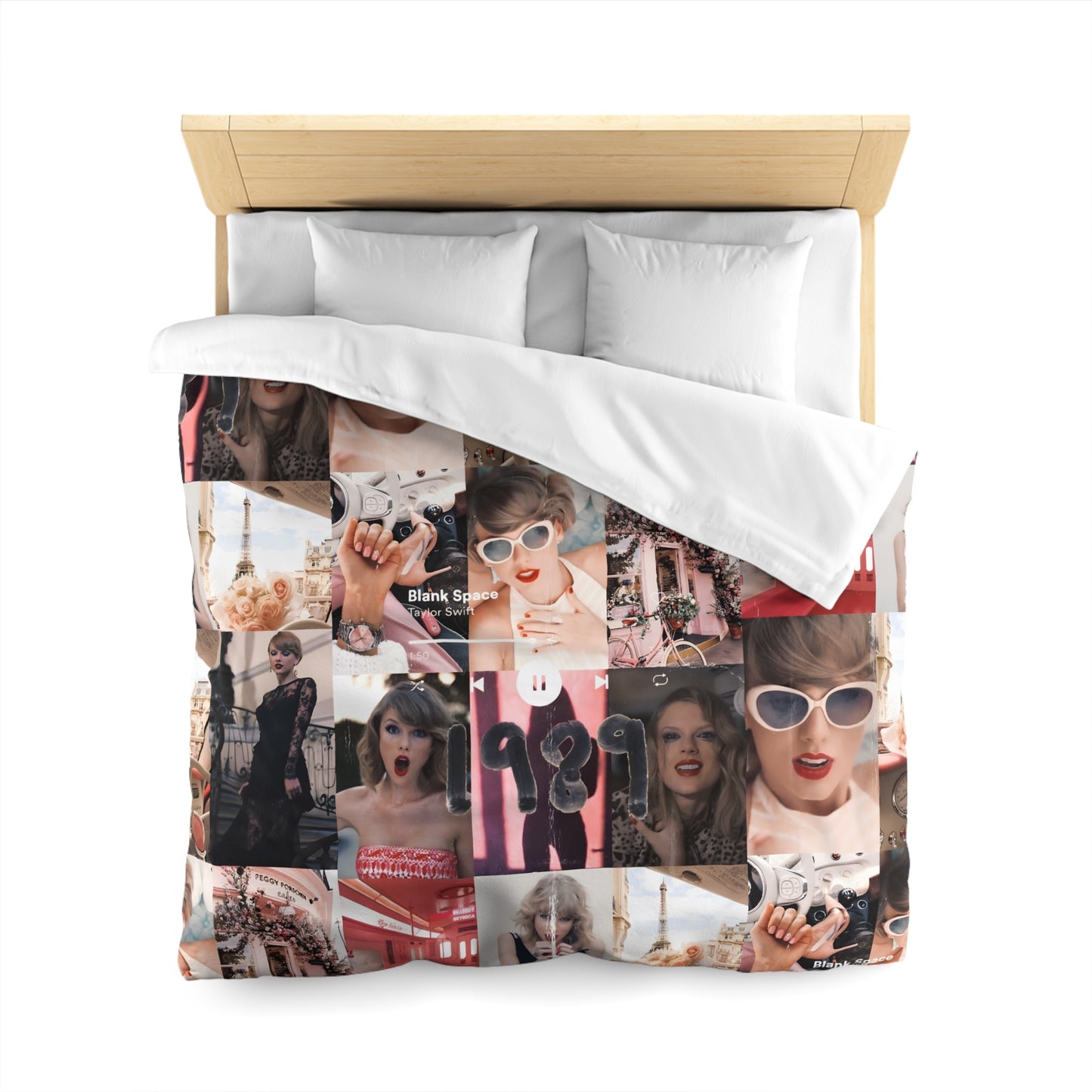 Taylor Swift 1989 Blank Space Collage Microfiber Duvet Cover