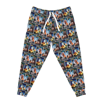 Back To The Future Movie Posters Collage Athletic Jogger Sweatpants