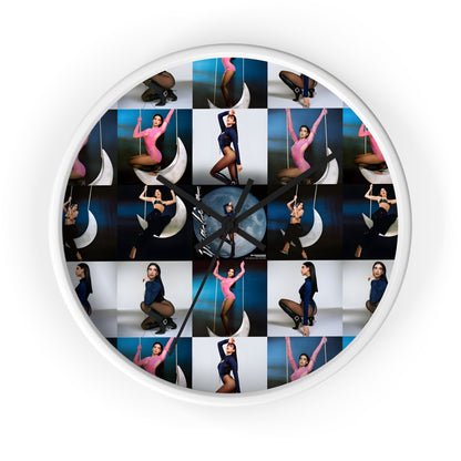 Dua Lipa Future Nostalgia Moonlight Mosaic Wall Clock