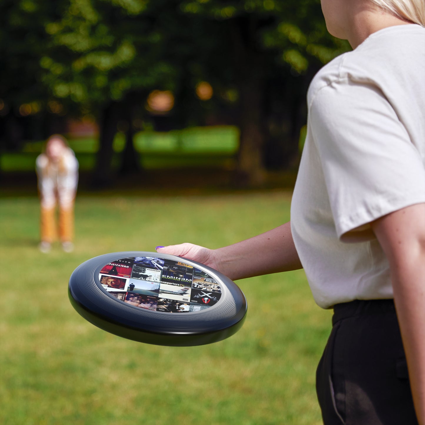 Eminem Album Art Cover Collage Wham-O Frisbee