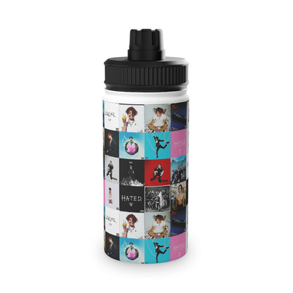 YUNGBLUD Album Cover Art Collage Stainless Steel Sports Lid Water Bottle