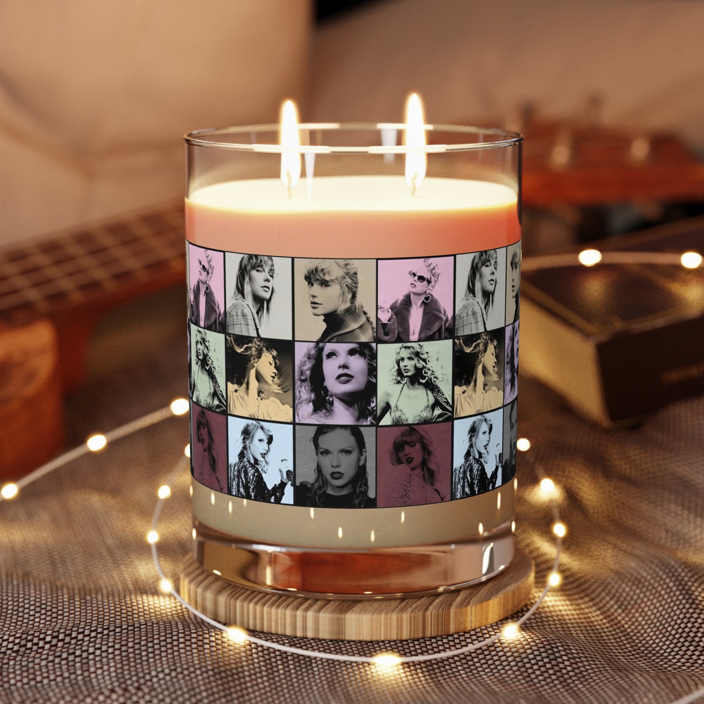 Taylor Swift Eras Collage Scented Candle - Full Glass, 11oz