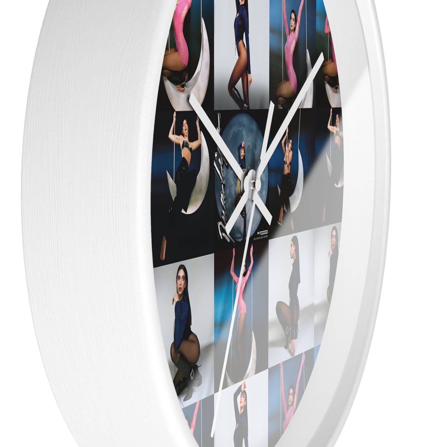 Dua Lipa Future Nostalgia Moonlight Mosaic Wall Clock