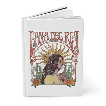 Lana Del Rey Vintage Artwork Hardcover Journal