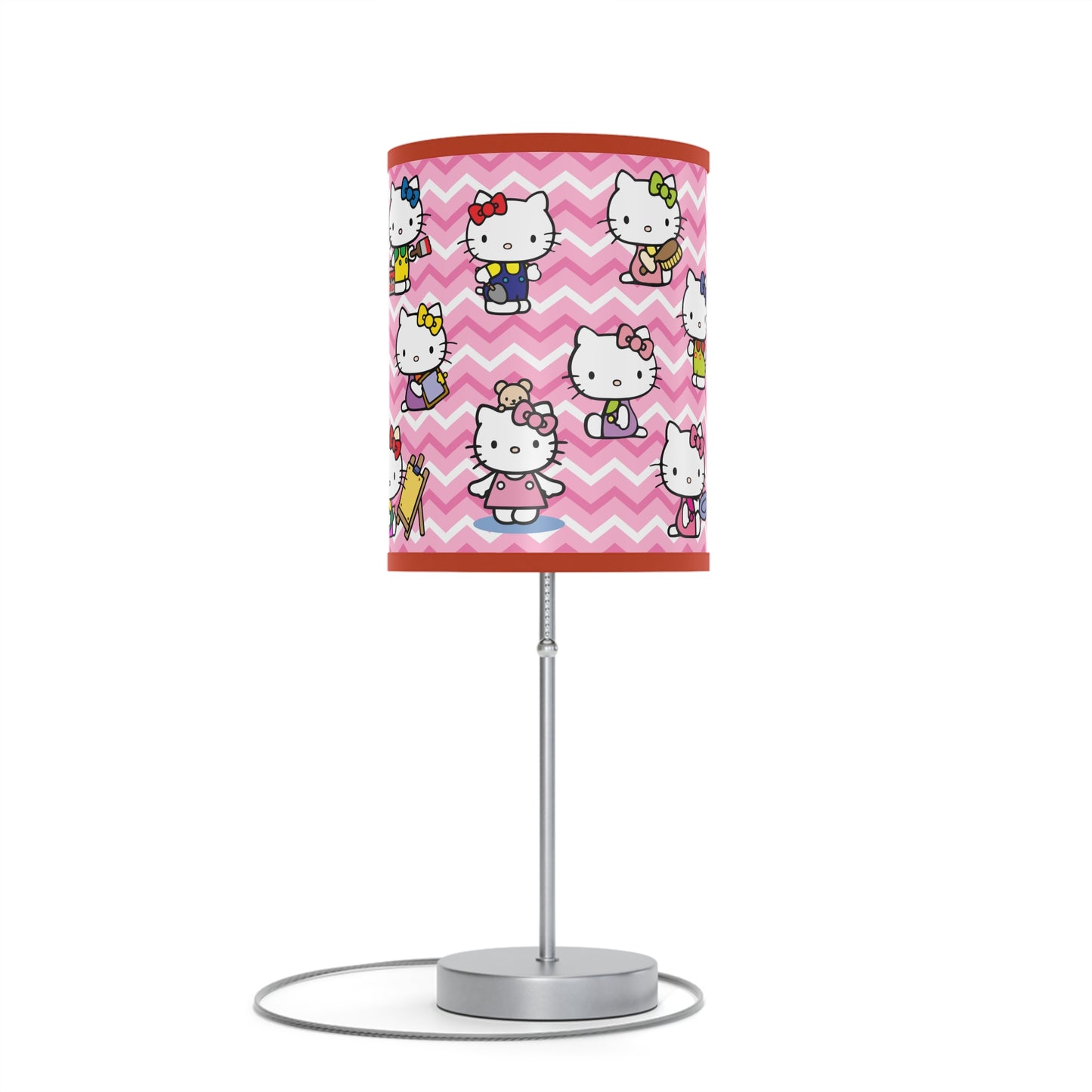 Hello Kitty Playtime Collage Lamp on a Stand