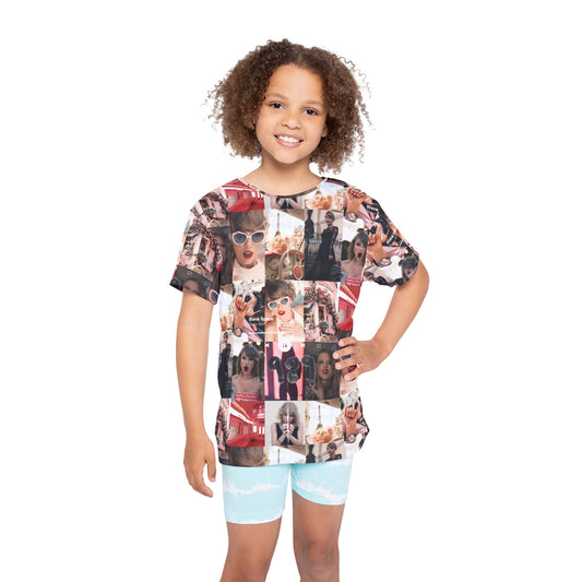 Taylor Swift 1989 Blank Space Collage Kids Sports Jersey