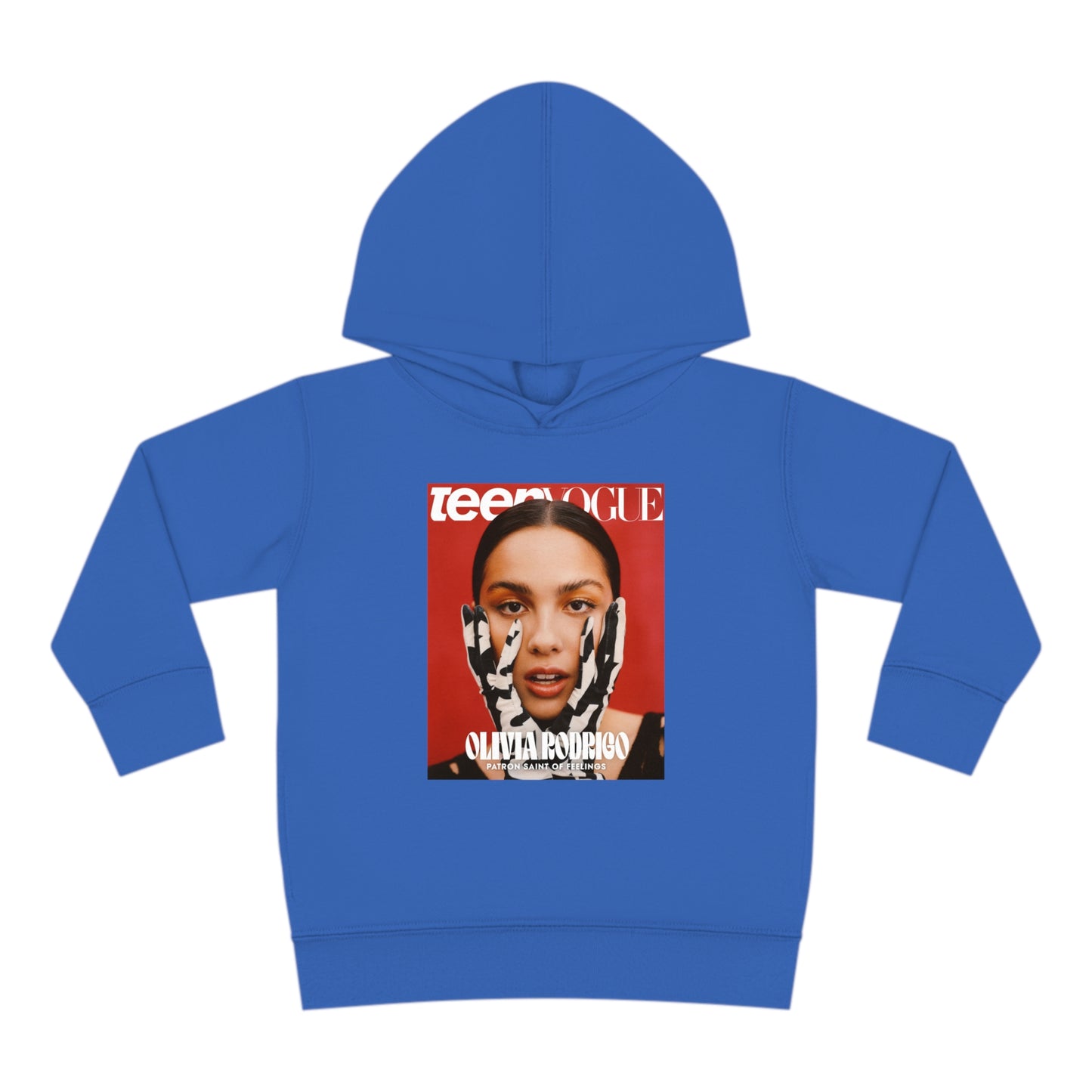 Olivia Rodrigo Teen Vogue Magazine Cover Toddler Pullover Fleece Hoodie