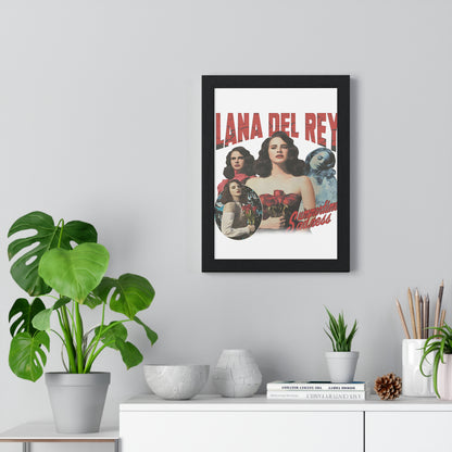 Lana Del Rey Summertime Sadness Framed Print