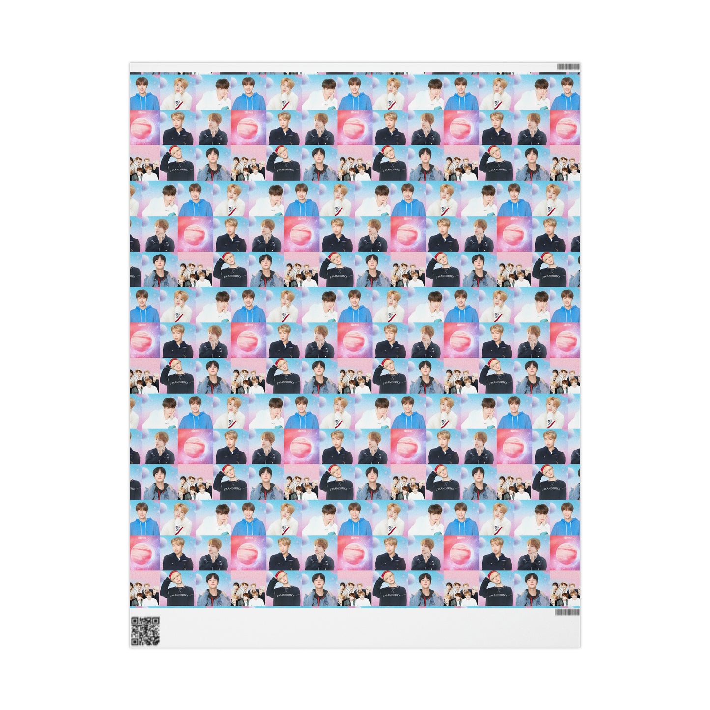 BTS World Mosaic Gift Wrapping Paper