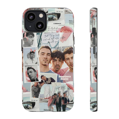 Jonas Brothers Happiness Begins Collage Tough Phone Case