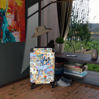 Bluey Playtime Collage Suitcase